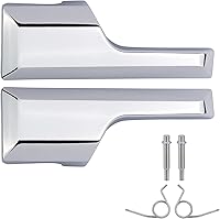 Vista 8 de TQPONLY Manija de puerta interior, compatible con Ford Expedition Lincoln Navigator 2007-2017 delantera o trasera derecha del lado del pasajero