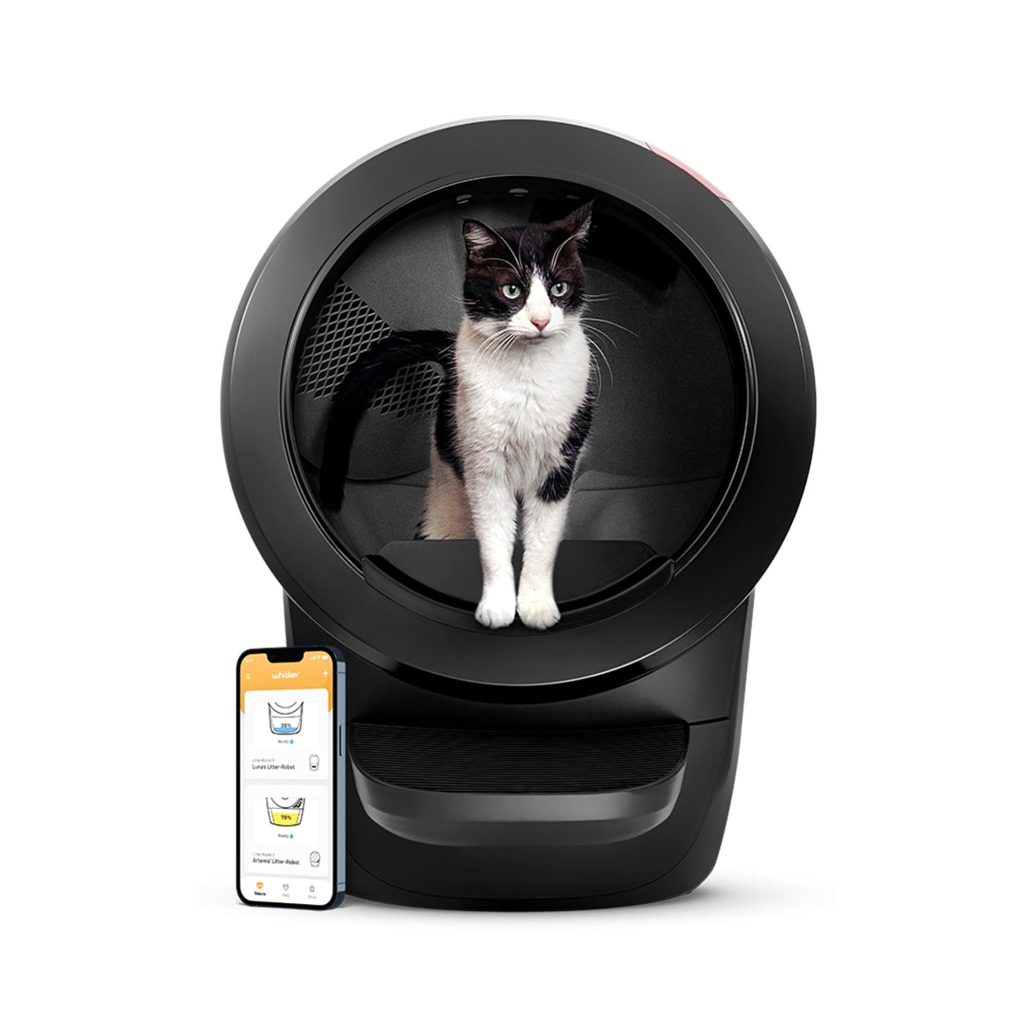 Amazon | Litter-Robot 4（リッターロボット4）ブラック｜自動