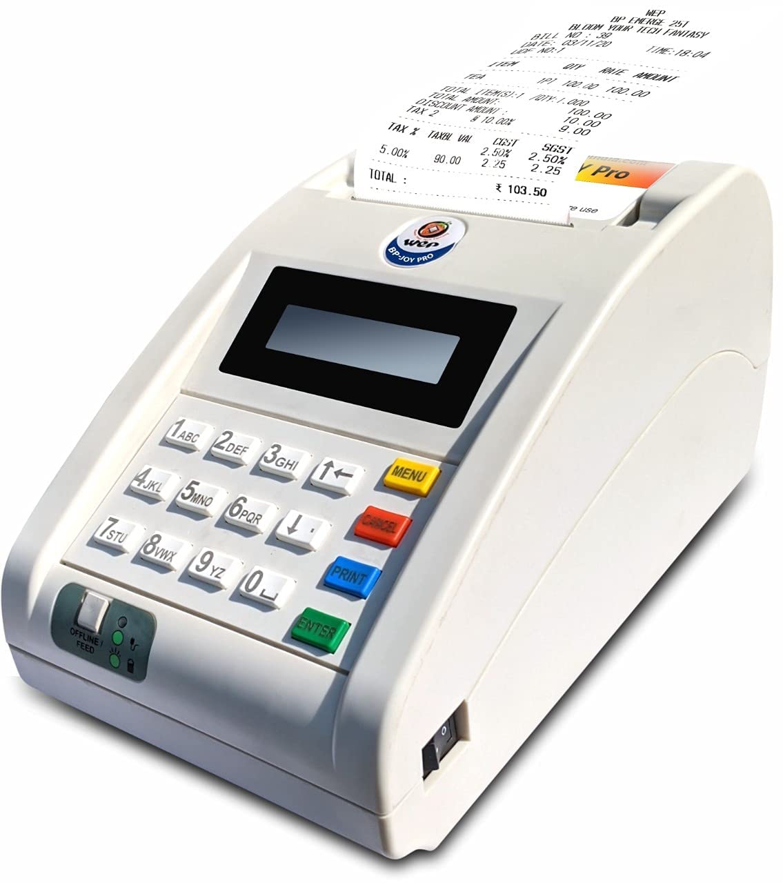 See full amazon price history chart for WEP Bp Joy Pro 2 Inch Billing Printer Without Battery DS WEP Bp Joy Pro 2 Inch Billing Printer Without Battery DS (B0B3XRFF38) Amazon Price History, Amazon Price Tracker