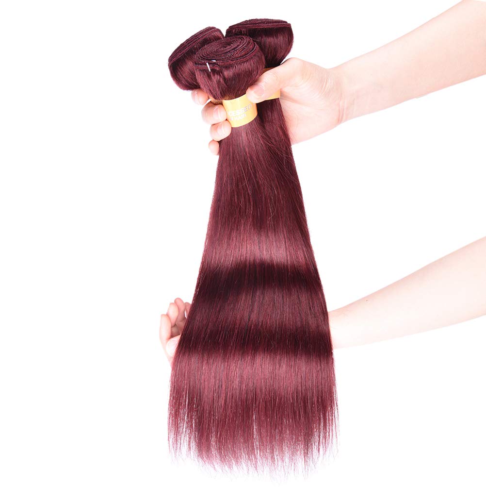 Amazon.com : WOME 99J Hair Bundles Burgundy Wine Red Bundles 