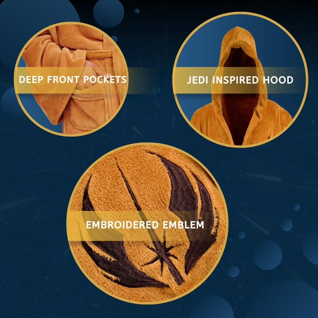 Groovy Jedi-bathrobe Robe de chambre Homme