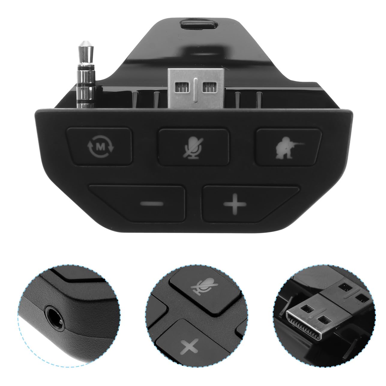 DOITOOL 3stücke Stereo Headset Adapter Für Audioanschluss Kompatibel Mit Gaming Headsets Für Verbesserten Sound Und Chat Leicht Zu Verbinden Und Langlebig