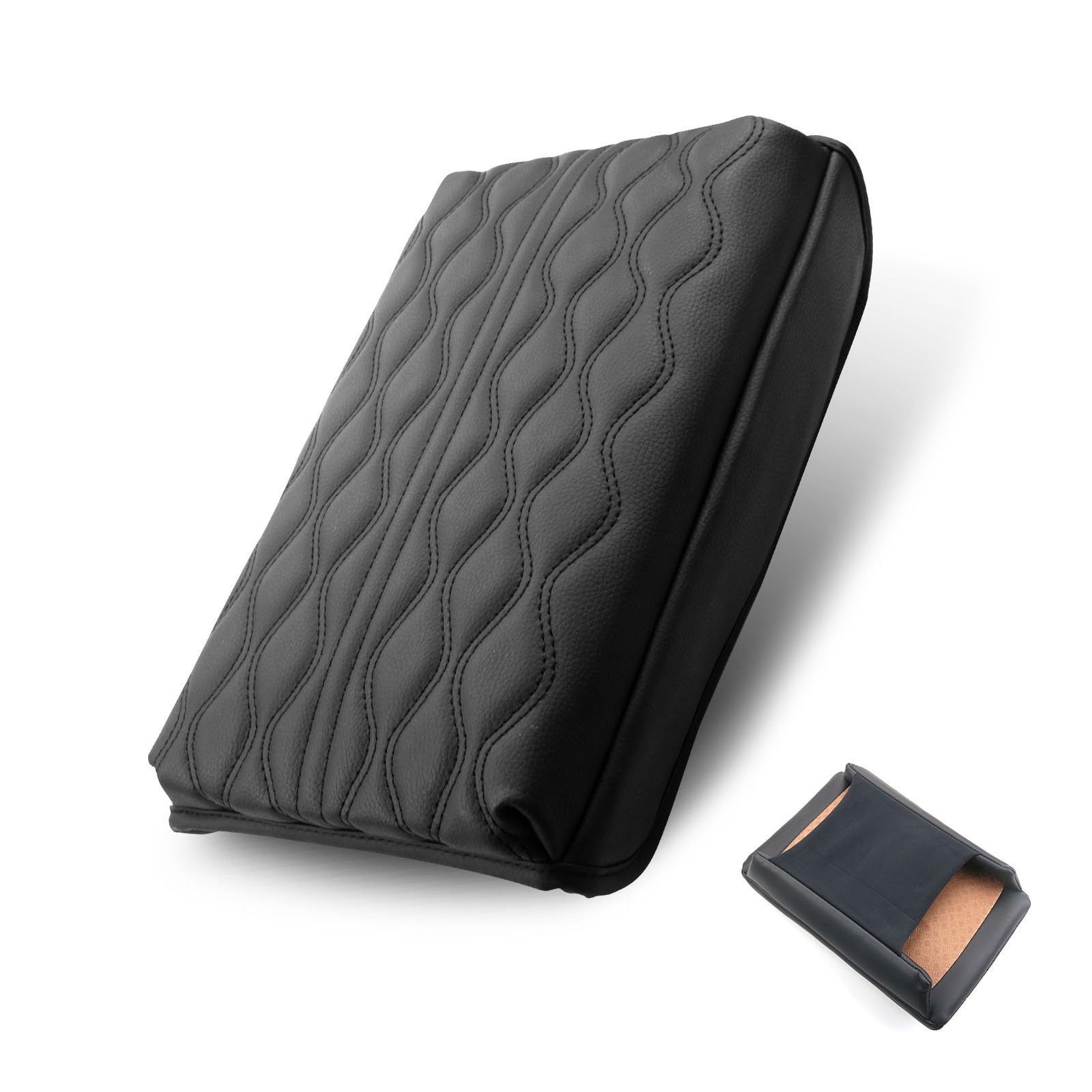 Cubierta Protectora De La Caja del Reposabrazos del Control Central del Coche para Seat para Ateca 2016 2017 2018 2019 2020 2021 2022 Accesorios Interiores