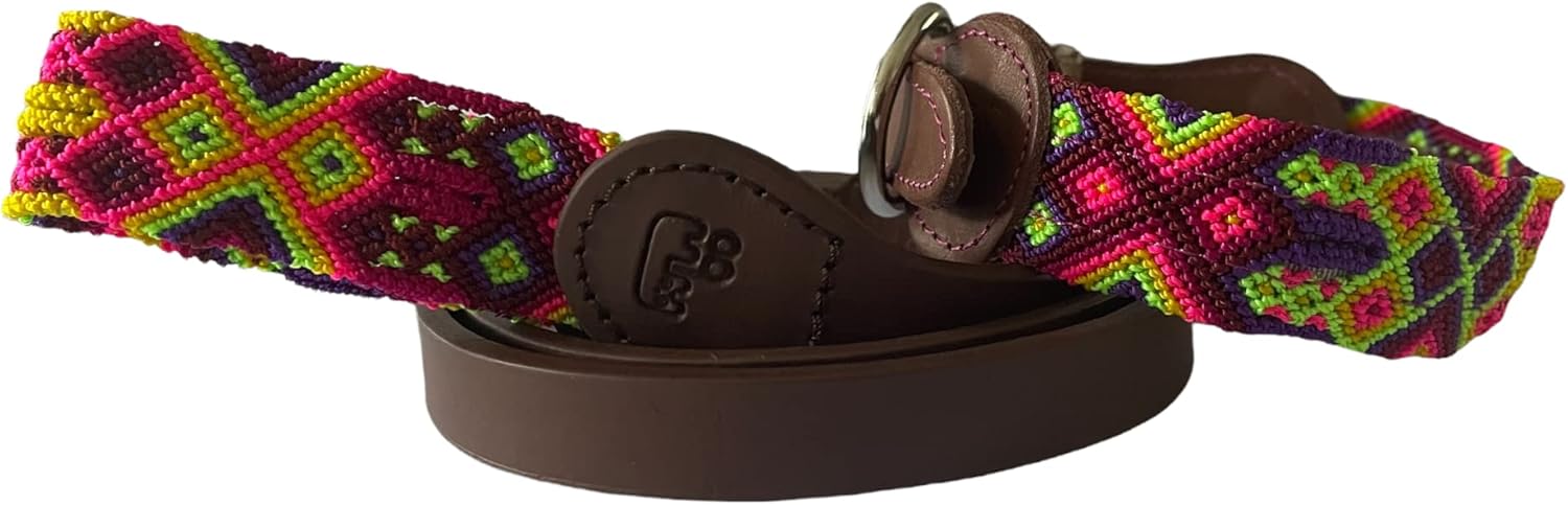 Handmade Leather Dog Harnesses and Lashes Combo for Small Pets - Size CS08