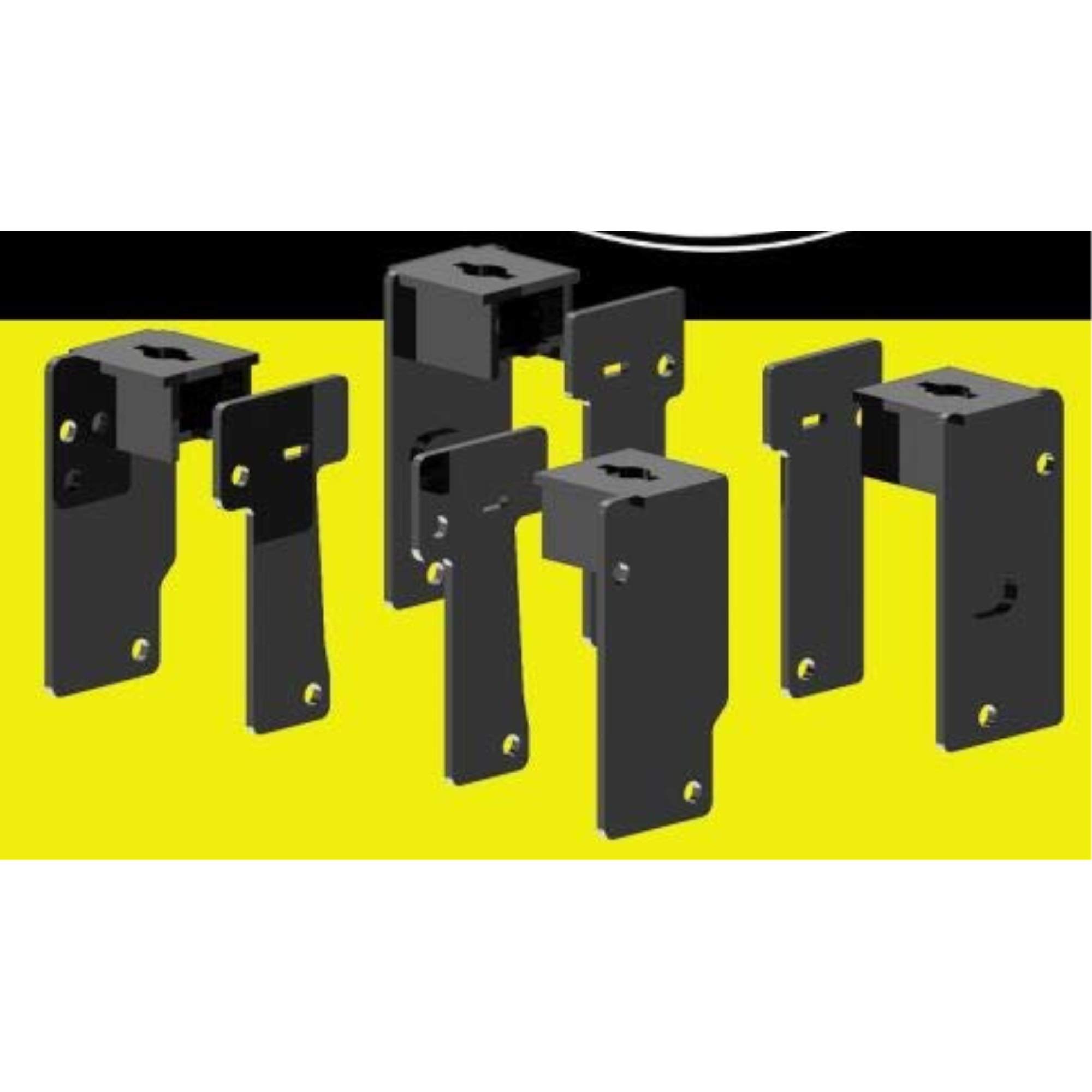 PullRite 3124 Traditional Series SuperRail Mounting Kit For 2019 Chevy/GMC 1500 Trucks