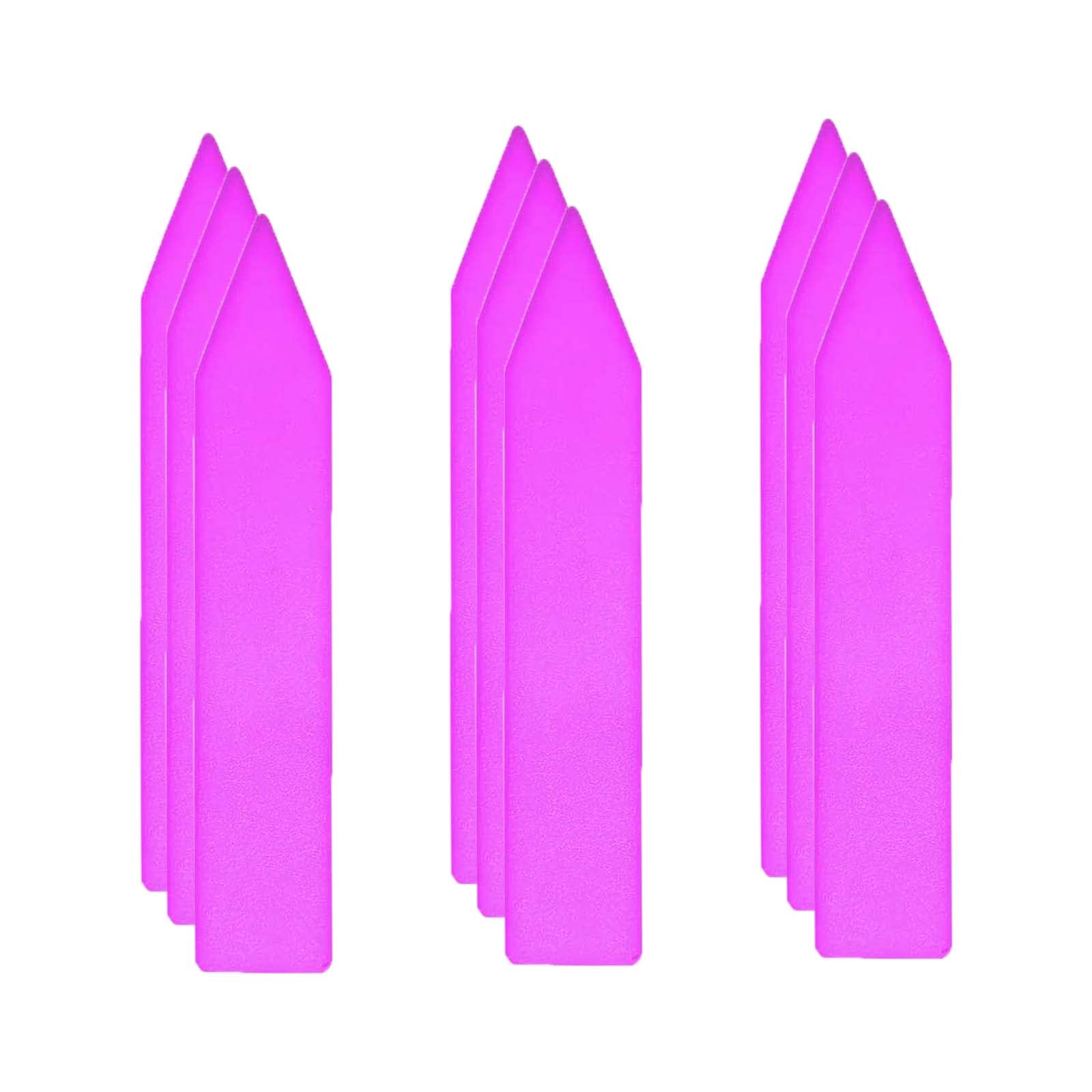 100 Etichette Per Piante In PVC, Rosa, Impermeabili E Riutilizzabili, 21x2 Cm, Per Giardino E Vivaio - 4