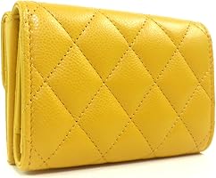 CHANEL シャネル　キャビアスキン　マトラッセ　Wホック　三つ折り　ナノ財布 CHANEL シャネル キャビアスキン マトラッセ Wホック 三つ折り