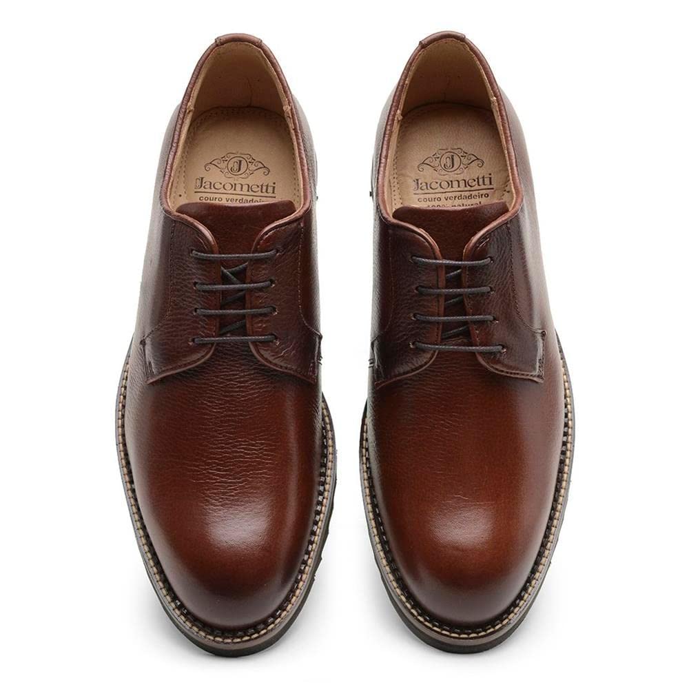 Sapato Derby Masculino Couro Cadarço Cano Baixo Casual Marrom 39 em promoção! Veja a oferta e mais achadinhos de Sapatos 6 Hoje é o melhor dia para comprar Sapato Derby Masculino Couro Cadarço Cano Baixo Casual Marrom 39 com aquele preço maroto! Promoção! Aproveite a oferta! 6