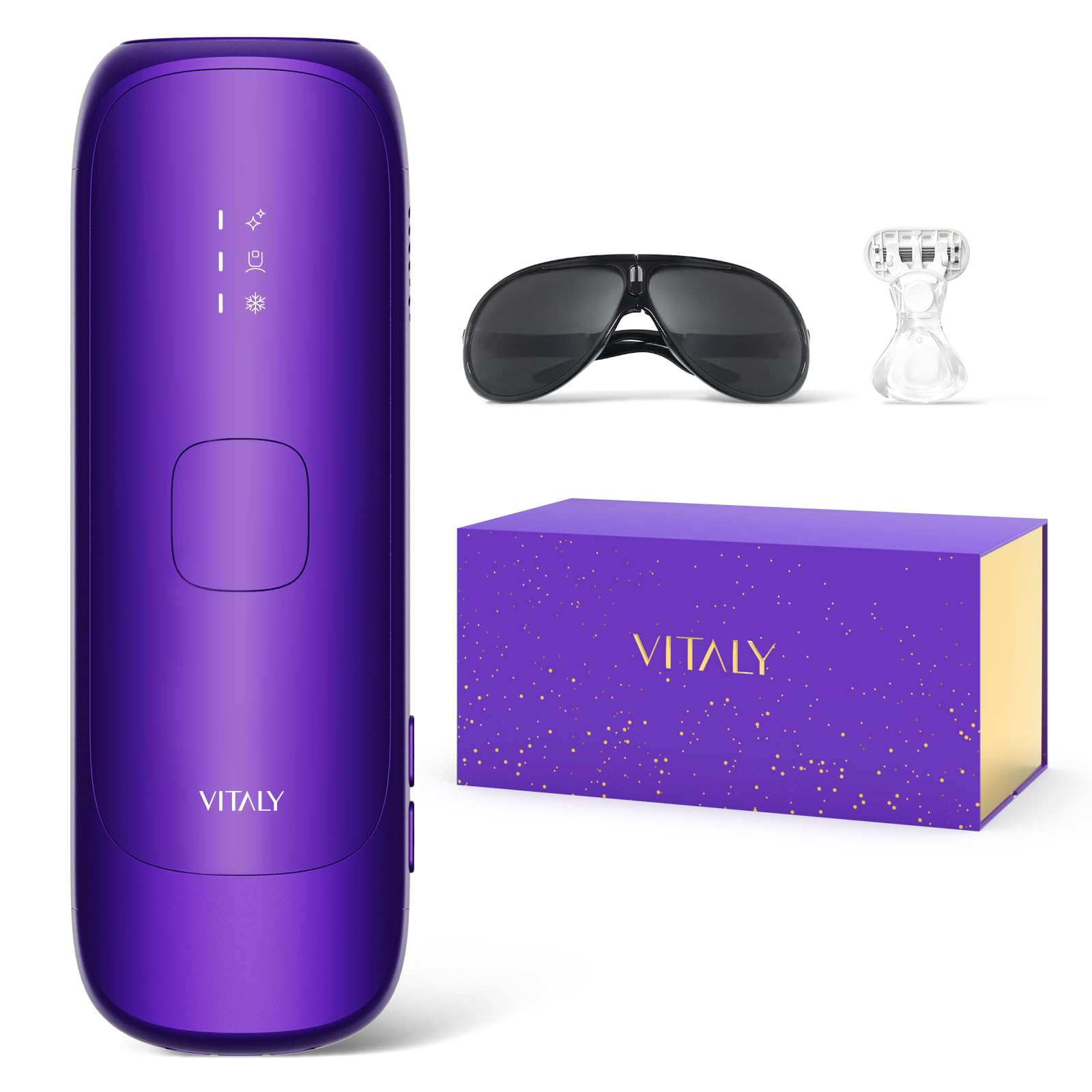 Photo 1 of **UNTESTED**
IPL Laser Hair Removal Device For Women: Permanent Hair Removal with Ice Cooling, Safe Skin Sensor & Auto Flashing & Nearly Painless & Long-Lasting Results For Fast Full Body, Holiday Gifts