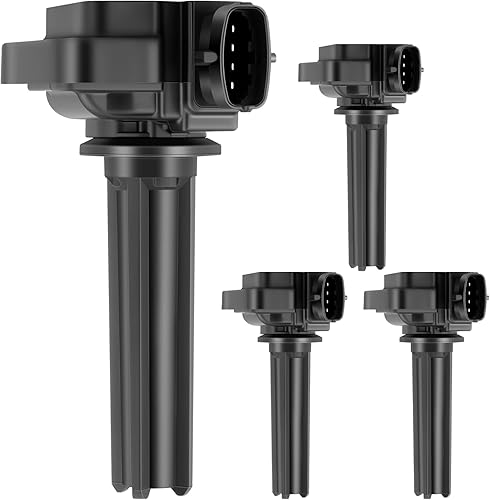 Miniatura 33 de Paquete de bobinas de bobina de encendido SCITOO compatible con Nissan Versa 1.8L 2007-2012 para Versa 1.6L 2009-2012 para FX50 5.0L 2009-2013 UF549