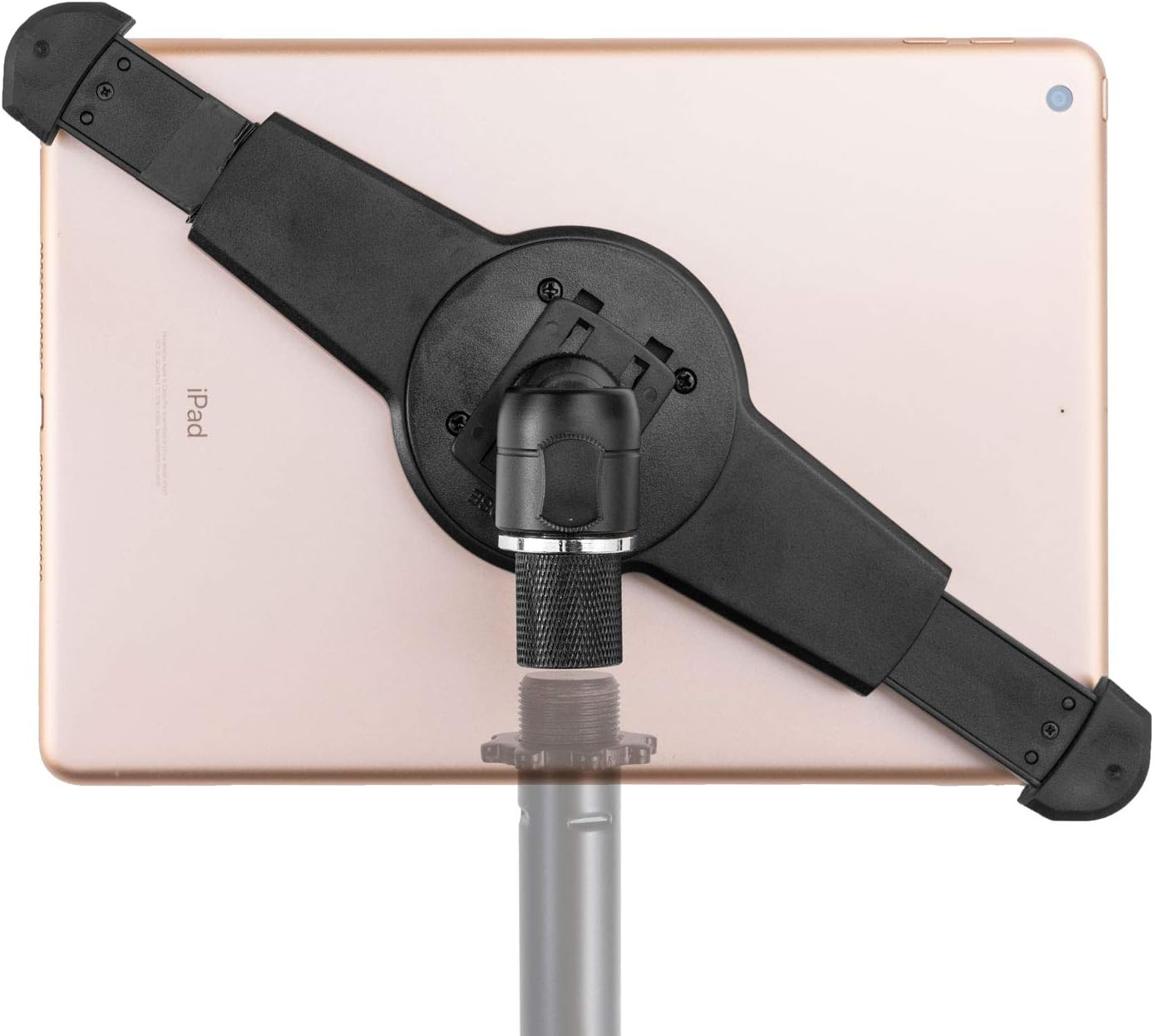 GRIFITI NOOTLE Music MIC Stand RETROFIT Universal Tablet Mount and Music Adaptor 5/8” 27 Female to 1/4” 20 Male Adjustable Mini Ball Head Tablet Mount for 7-11 INCH Small to Standard Tablets and IPADS