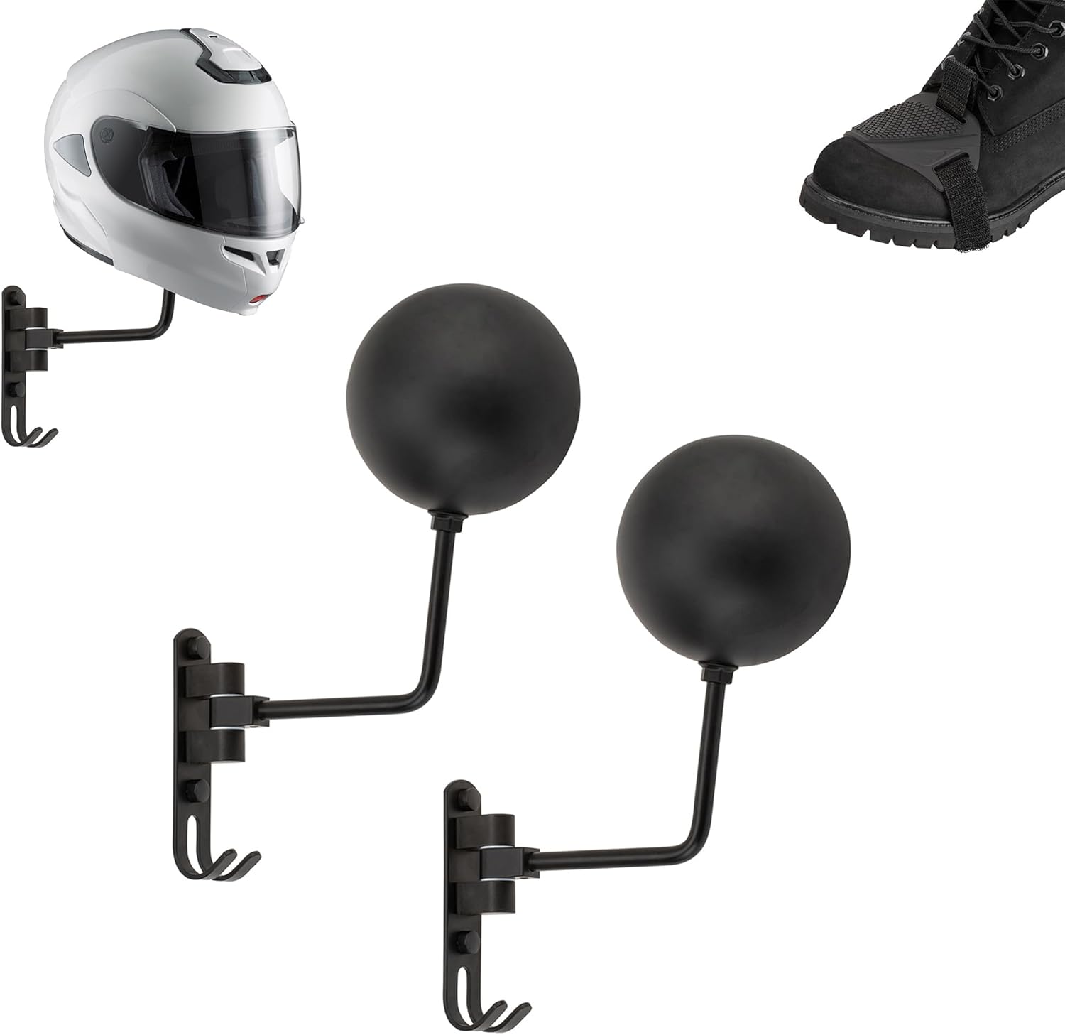 Tamstone Motorcycle Helmet Rack (2 Pack) Helmet Display