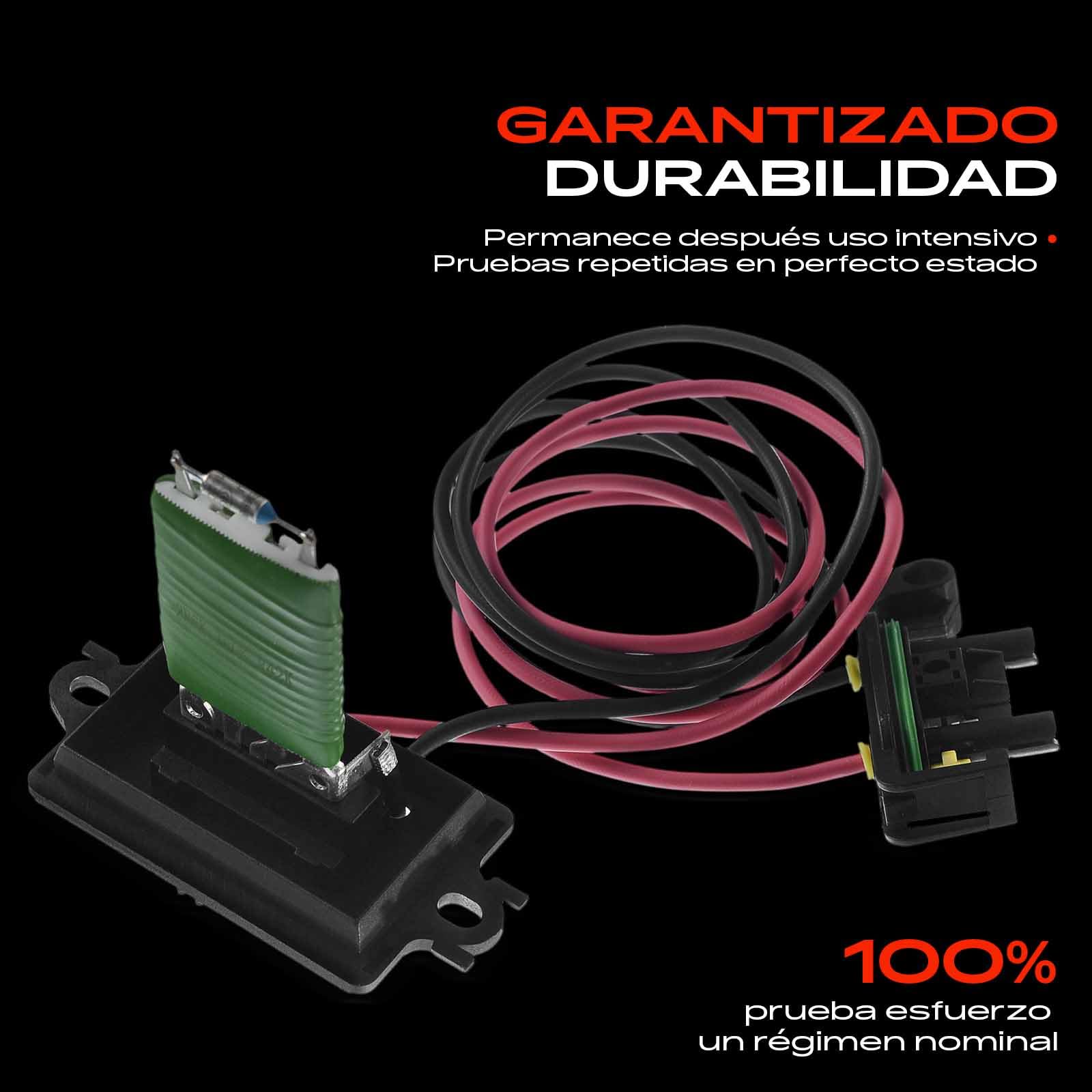 Frankberg Resistencia del calentador Regulador del soplador Compatible con Clio III BR0/1 CR0/1 Clio III Grandtour KR0/1 Modus/Grand Modus F/JP0 Replace# 7701209803