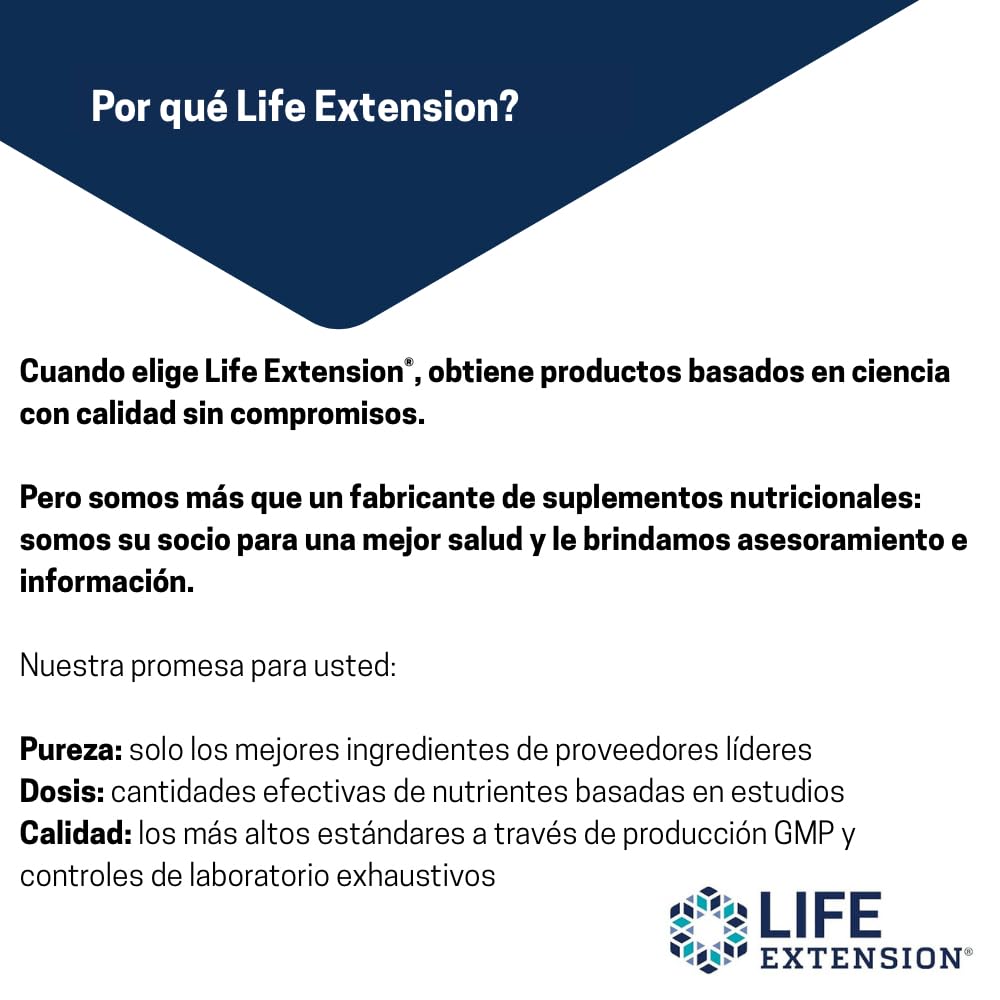 Life Extension - BioActive Complete B-Complex 60 Cápsulas - Complejo de Vitaminas B de Espectro Completo para Energía y Metabolismo, Salud Cerebral y Celular