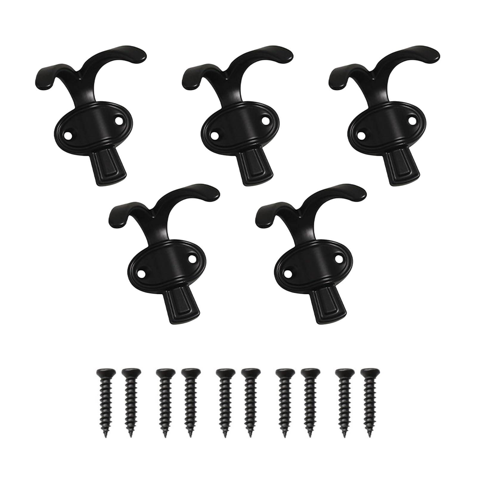 Snorvixre A Of 5 Modern Simple Wall Hooks Sturdy Lloy Hooks Organizers For Home Organization Nd Space Saving Luminum
