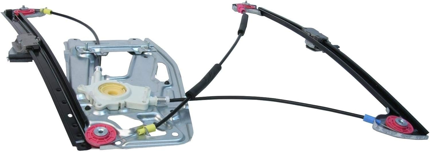 URO Parts 51338252394PRM Window Regulator, Premium Ball Bearing Regulator, Front Right, without Motor