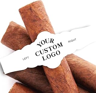 Wedding Cigar Labels and Matchbook Labels, Set of 16, Bands, Engagement Party Favors, Cigar Bar (Cigar Labels Only (white))