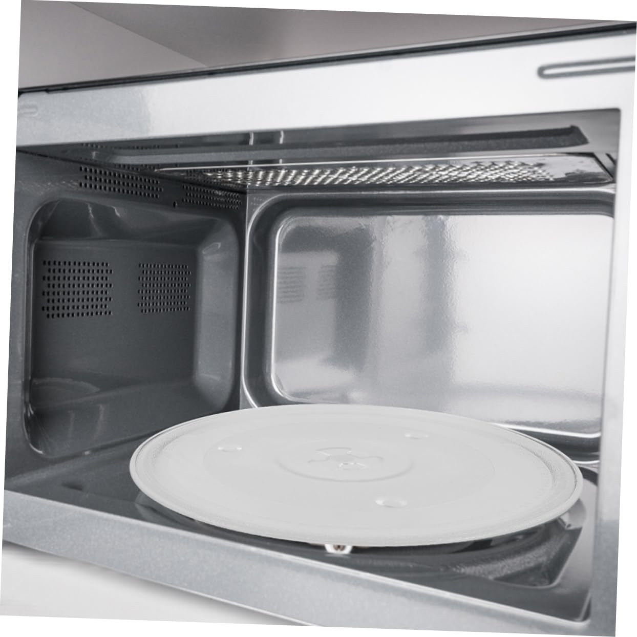 Plato Giratorio para Horno Microondas de 27cm, Vidrio