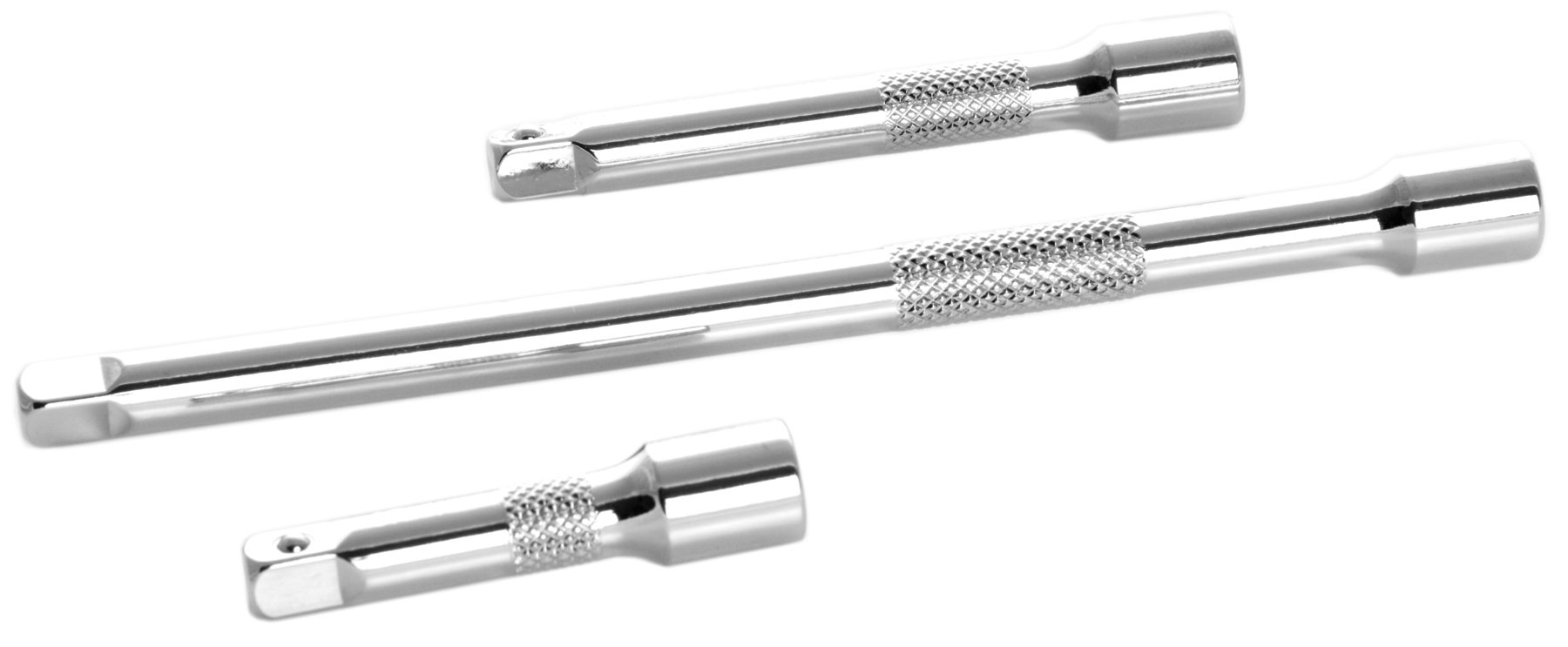 PERFORMANCE TOOL W36940 3 Piece Socket Extension Bar Set, 1/4" Drive, Silver, 3pc 1/4" Drive Socket Extension Bar Set - Image 2