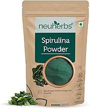 Neuherbs Spirulina Powder (100g, Pack of 1) | For Men & Women | Natural Superfood | Rich in Protein, Vitamins & Minerals | Boost Energy & Immunity | Support Digestion & Skin health