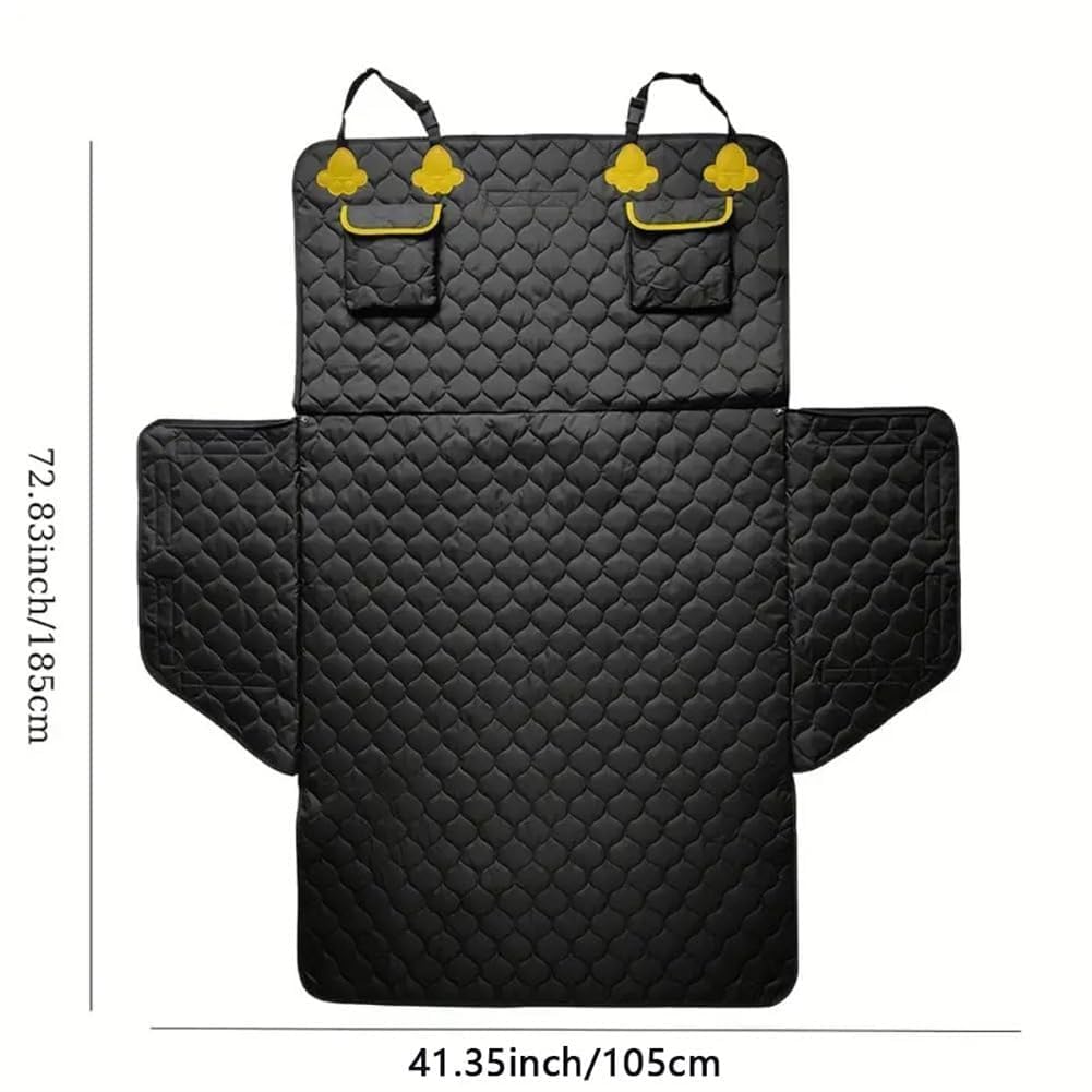 Protector de Maletero para Perros para Kia Cee'd II 2015-2018 | Funda Maletero Coche Perros Antideslizante Impermeable Antiarañazos Proteger contra el Pelo del Perros Polvos Suciedad Líquid