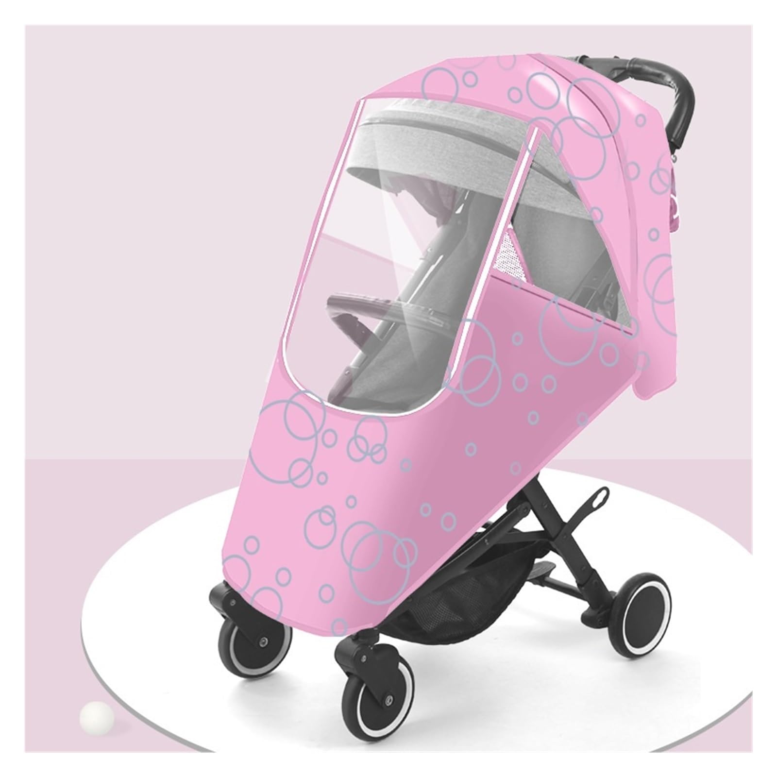 Kinderwagen Regenschutz Kinderwagen Universal Wasserdicht Winter Verdicken Regen Abdeckung Wind Staub Schild Volle Regenmantel for Kinderwagen Zubehör Kinderwagen(Dark Blue)