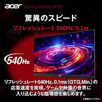 Acer エイサー ゲーミングモニター Nitro XV242Fbmiiprx Acer Nitro XV242 Fbmiiprx 24.1