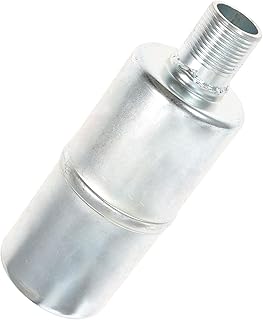 Toyvian スレッド消音サイレンサー 草刈り機 小型エンジン用マフラー 発電機対応 交換用サイレンサー 耐久性と簡単取付け