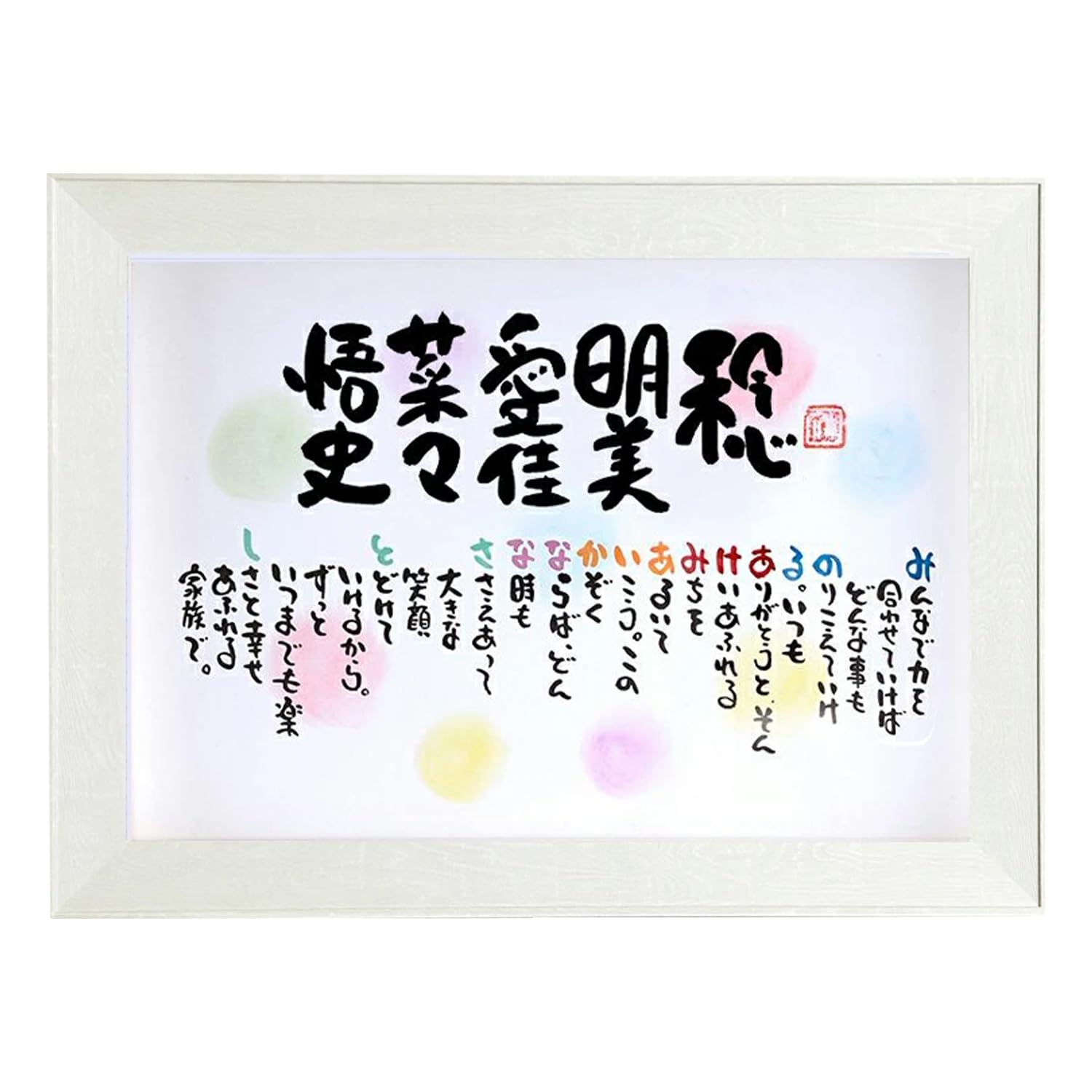 Amazon.co.jp: 名前ギフト詩 お名前ポエム 名前の詩 新築祝い 結婚記念