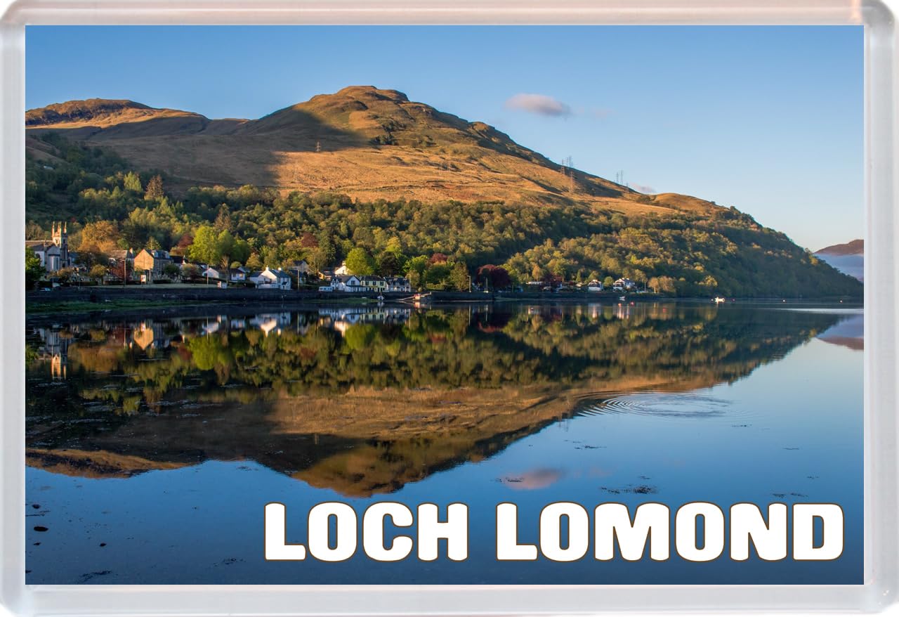 Baked Bean Store Multicolor Loch Lomond - Scotland - Jumbo Fridge Magnet 96 X 67Mm Bbsfhm1686