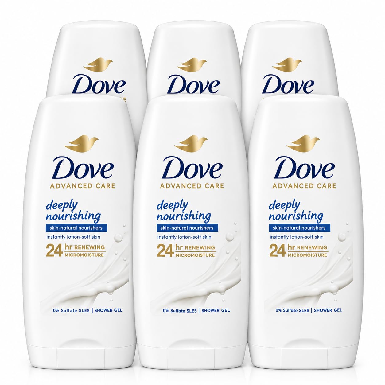 Dove Advanced Care Body Wash Deeply Nourishing, 55ml