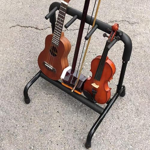 Support ukulélé et violon pliable avec structure stable en métal - 6