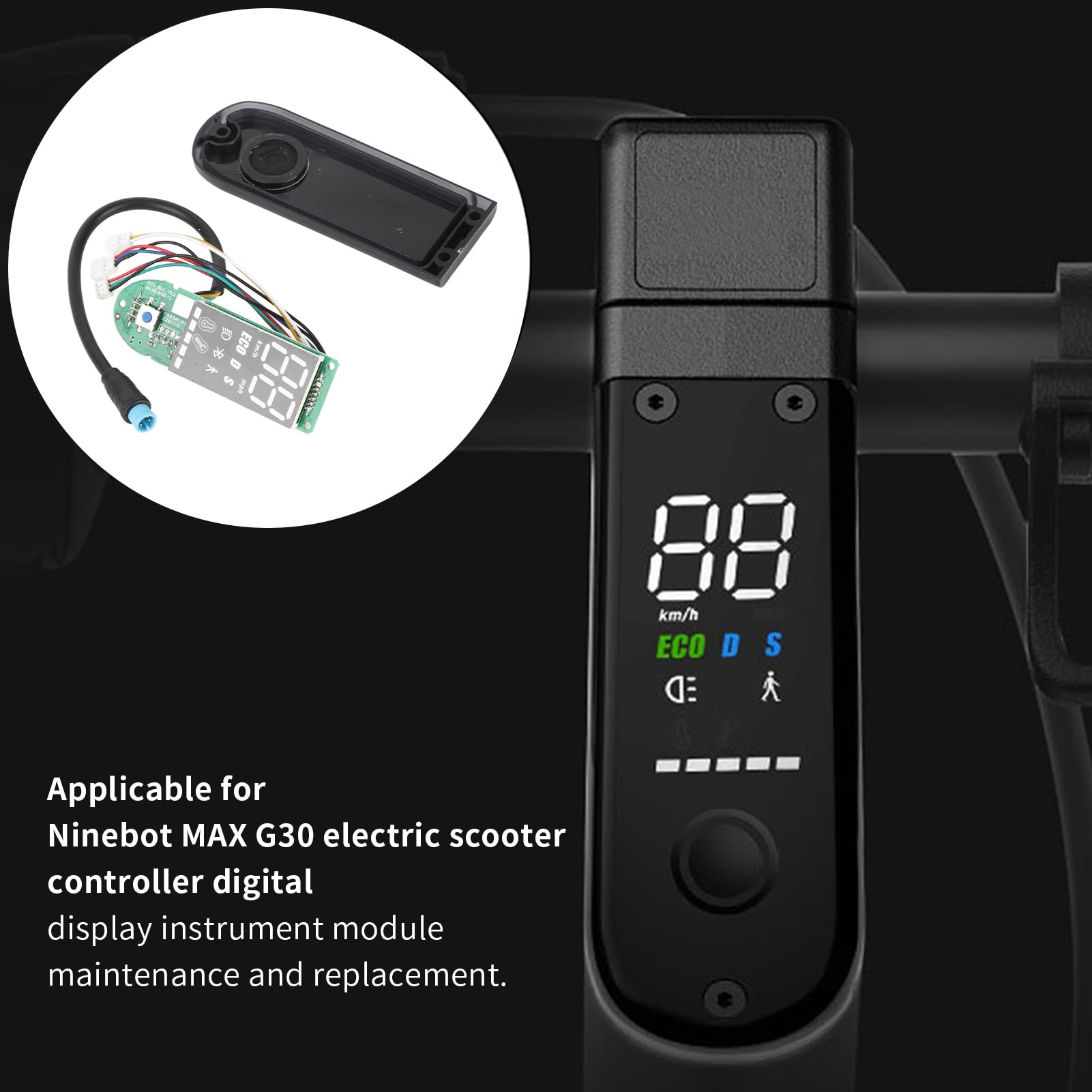 HOUSSE DE TABLEAU de bord pour Ninebot MAX G30 Scooter protection HOUSSE DE TABLEAU de bord pour Ninebot MAX G30 Scooter protection