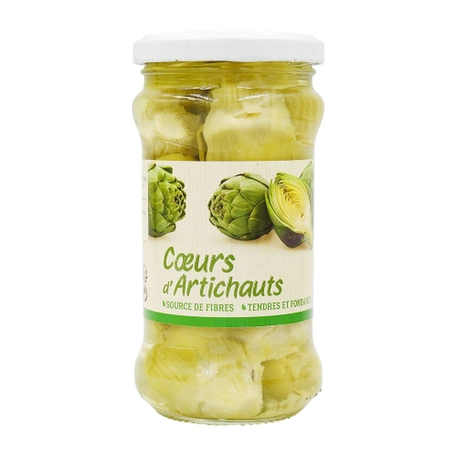 Lot 12x Coeurs d'artichauts - Bocal 280g