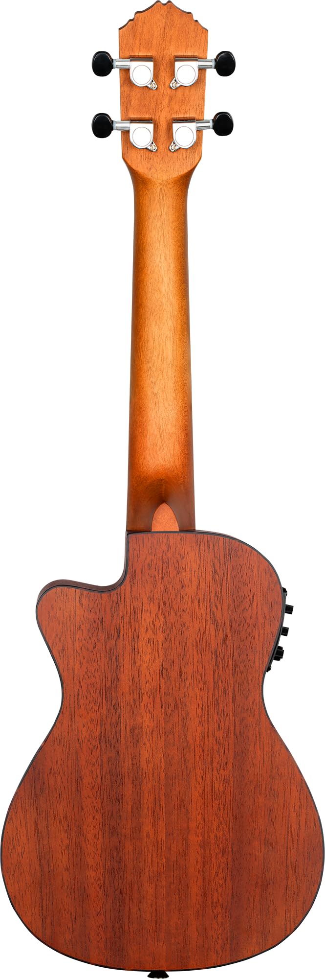 Ortega Guitars Ukulele Concerto Elettro-Acustico – Bonfire Series – con Cutaway – Sapele, Natural (RU5MM-CE)
