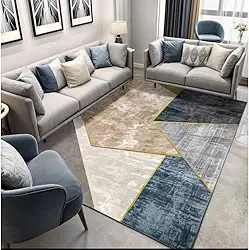 Tapete Belga Estampado 2,00 x 1,50m Para Sala Quarto De Luxo (Estampa 02)