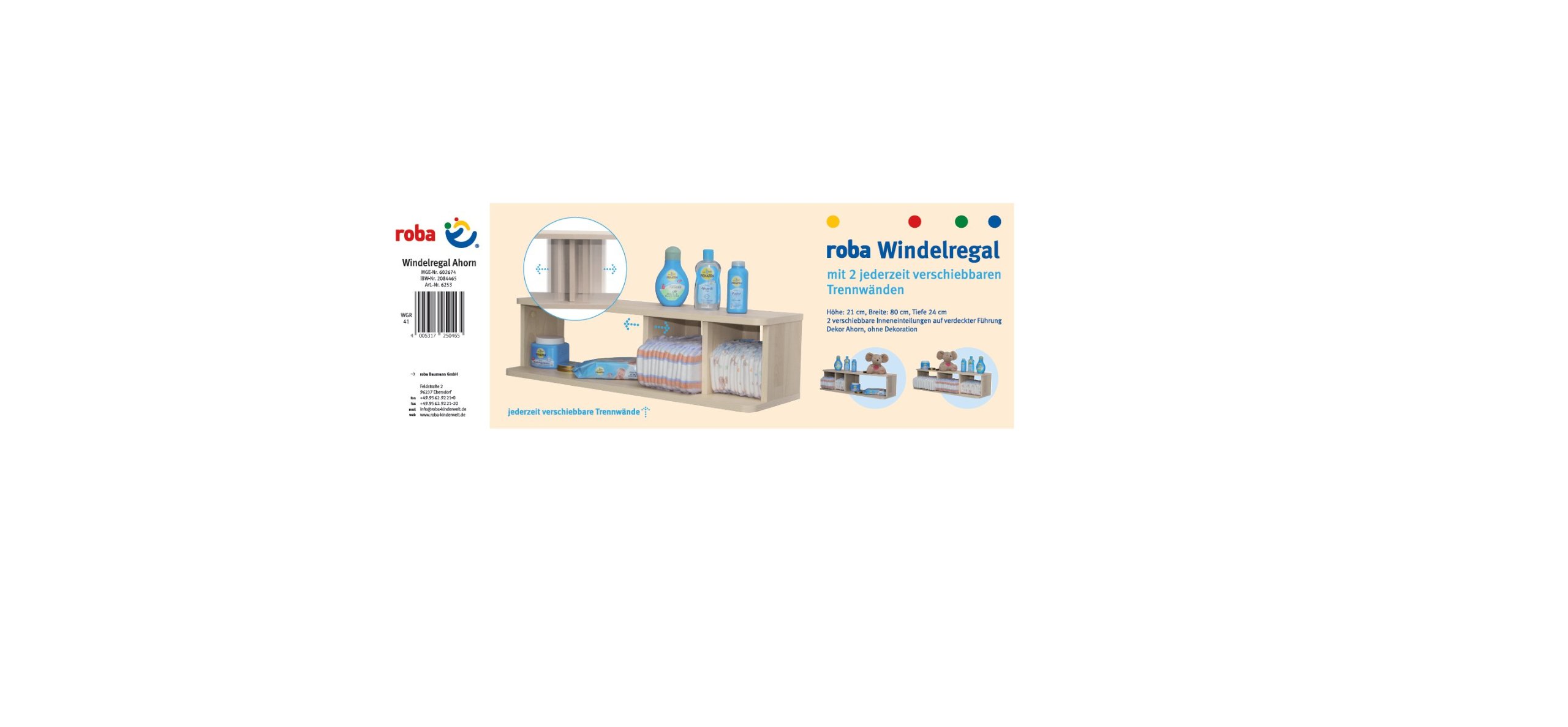 Roba 6253 - Estantería infantil