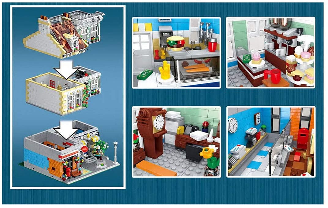 Amazon.co.jp: SCZWP8 モジュラービルディングヨーロッパの郵便