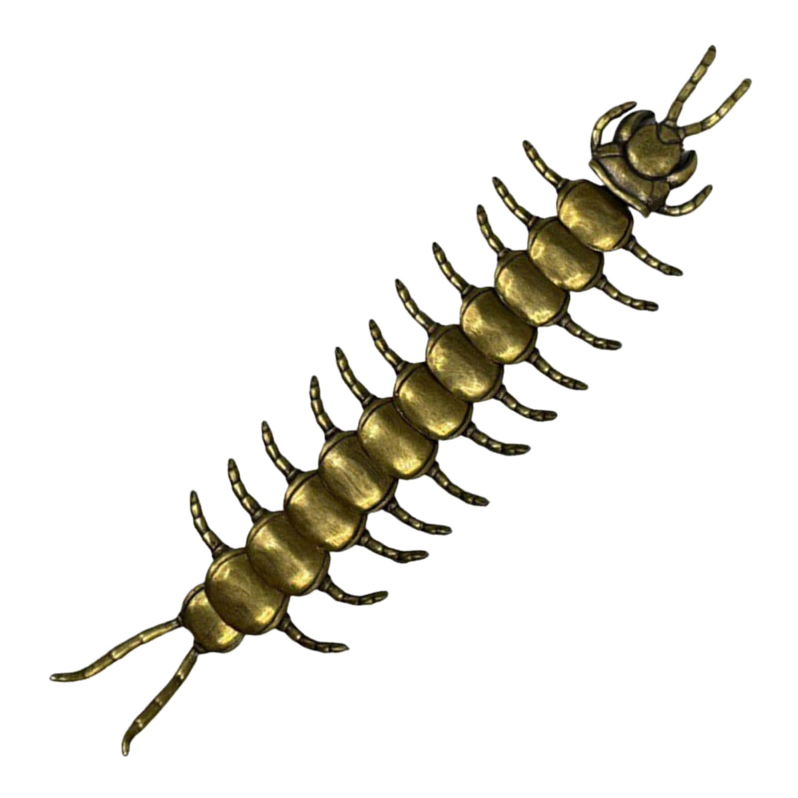 Glifora Retro Handcrafted Animal Sculpture - Vintage Brass Animal Figurine, Feng Shui Ornament for Home Office, Garden and Desktop Decor