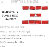 Vista 7 de 1797 Bling - Fundas de botón de CA para Mercedes Benz CLA GLA GLB GLE GLS Clase A Accesorios 2020-2022 Tapas de interruptor de control de aire