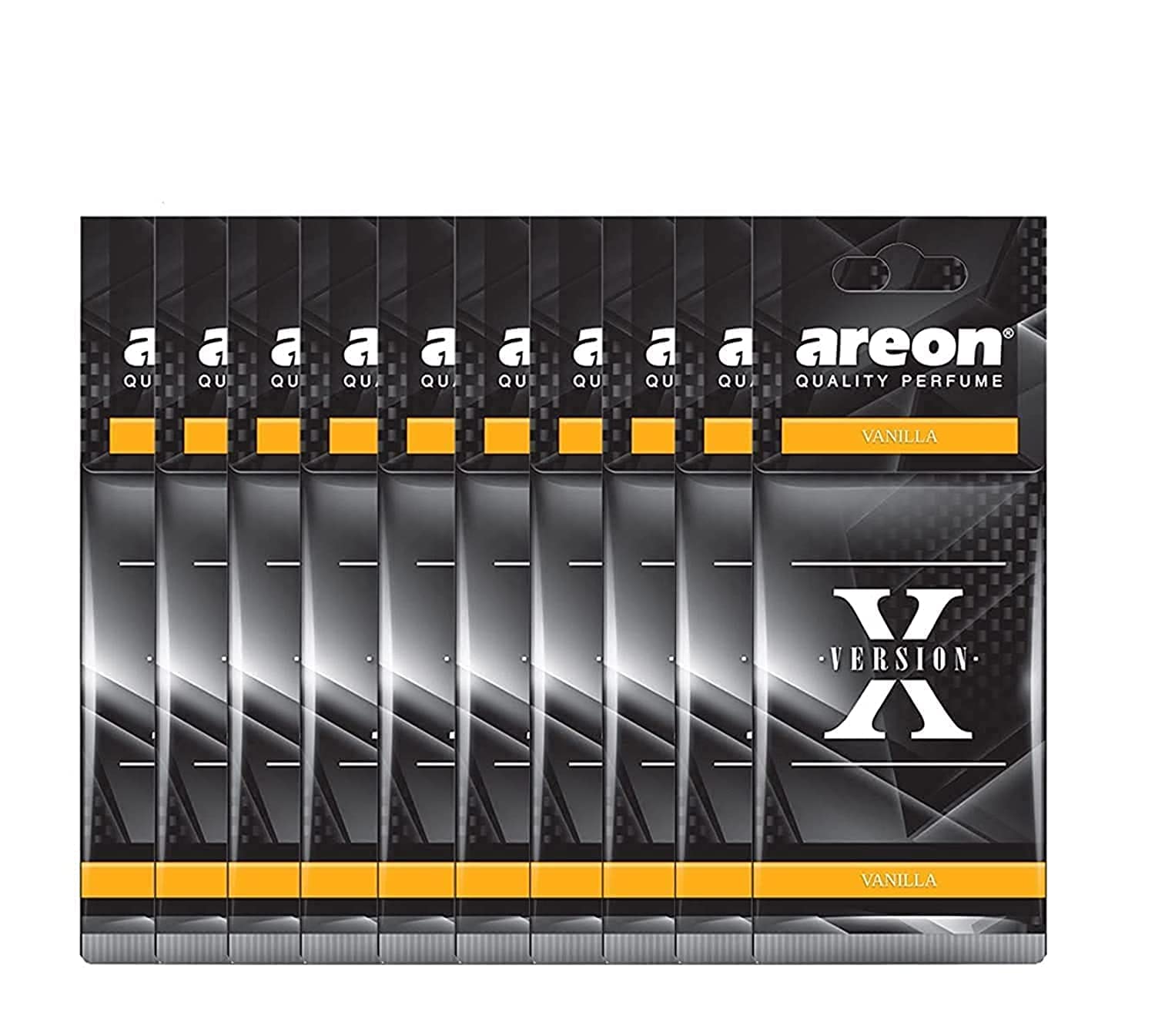 AreonAir Freshener X Version Vanilla - (Pack of 10)