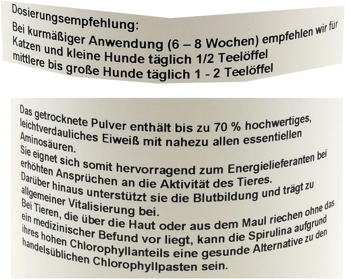 Lunderland Spirulina, 1 opakowanie (1 x 250 g)