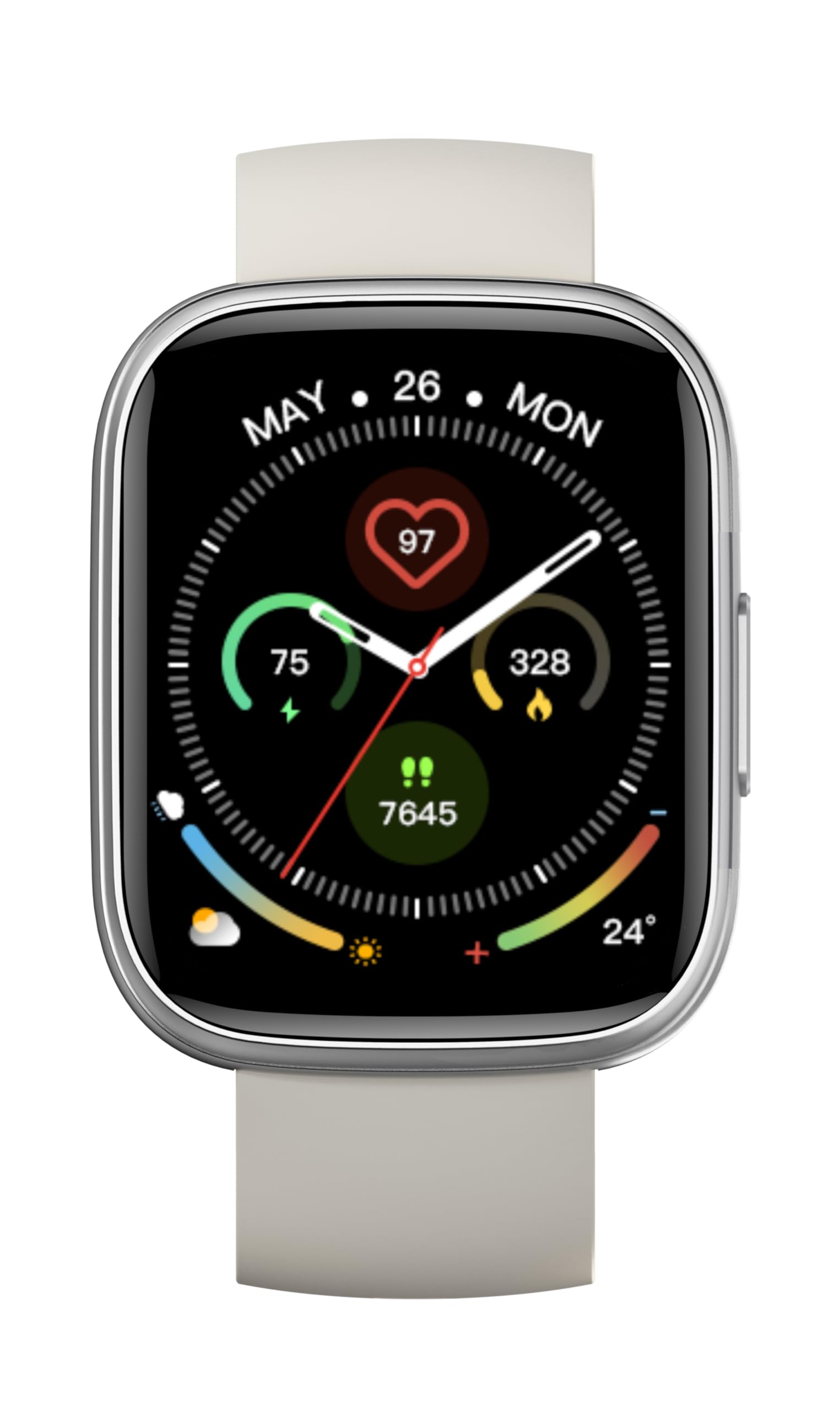 Smartwatch Uomo Donna, 1.95" Orologio Smartwatch Effettua o Risposta Chiamate