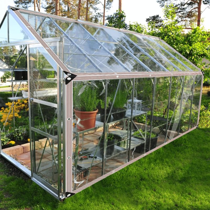 Amazon.com: PVC Clear Waterproof Cover Tarp Foldable，12x13 FT UV