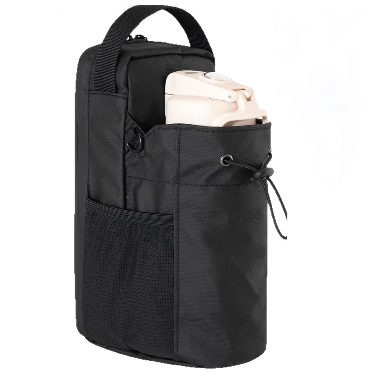 Bolsa magnética para botella de agua 1,5 L para gimnasio, deporte, con correa ajustable
