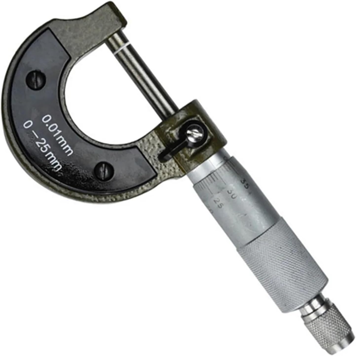 Outside Micrometer 0-25mm 0.01mm Thickness Gauge Caliper Precise