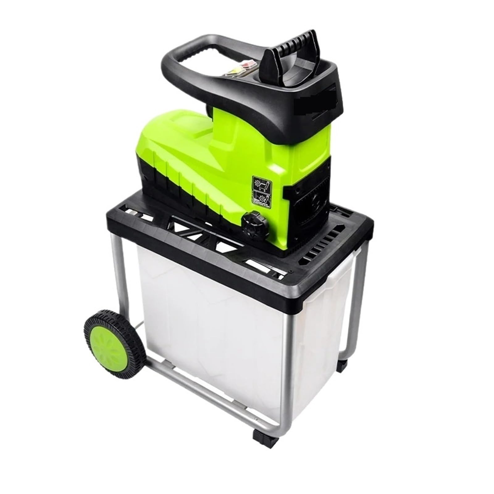 Trituradora De Ramas Escritorio Eléctrica Alta Potencia 2800W, Pulverizador Árboles, Herramienta Jardín, Máquina For Uso Doméstico Segura Y Fiable