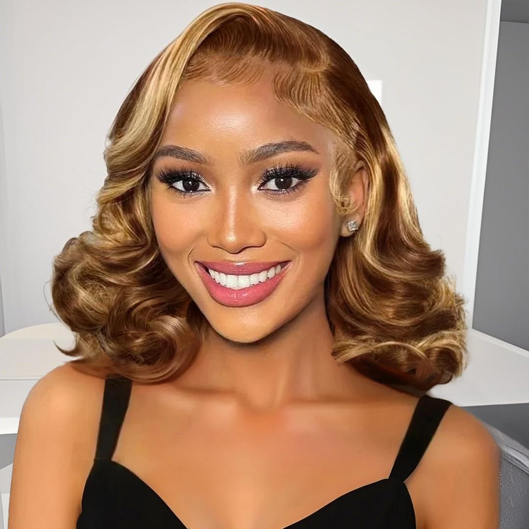 Amazon.com : mscoco Glueless Wigs Human Hair Pre Plucked Pre  display picture 1