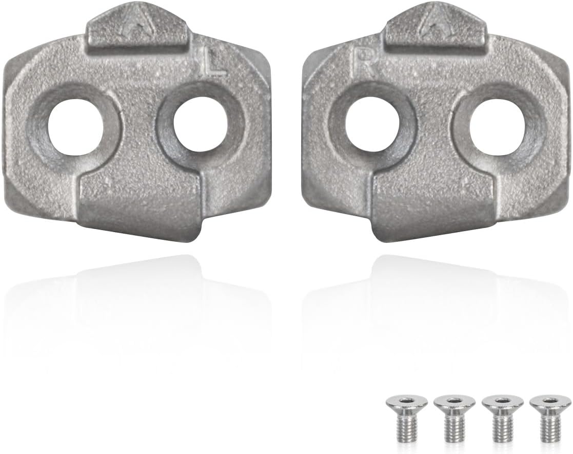 for Time Mountain Bike Pedal Cleats ATAC System Stainless Steel Lock Shoe Replacement Cleats Lock Plate