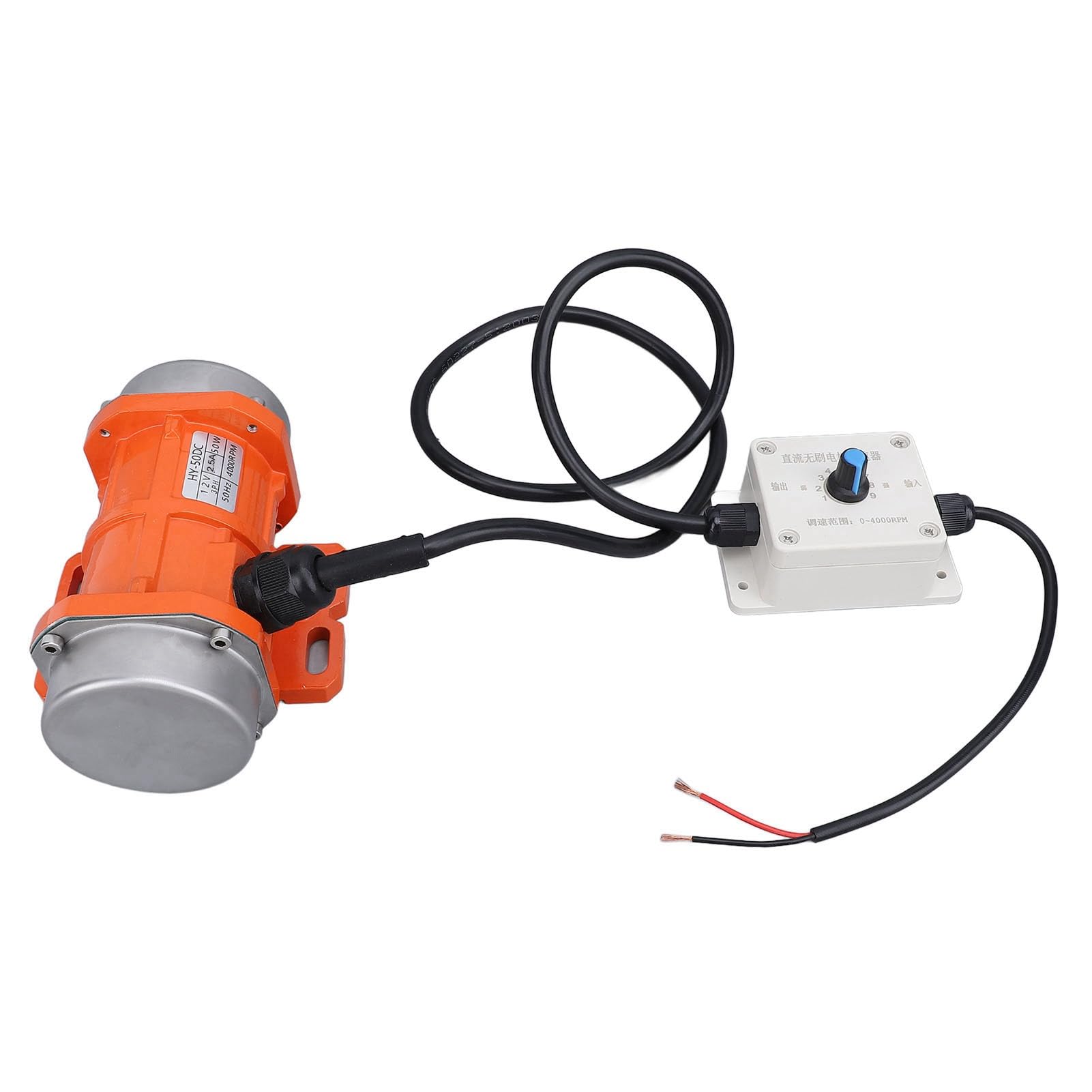 Moteur de vibrateur à béton 12V brushless en aluminium